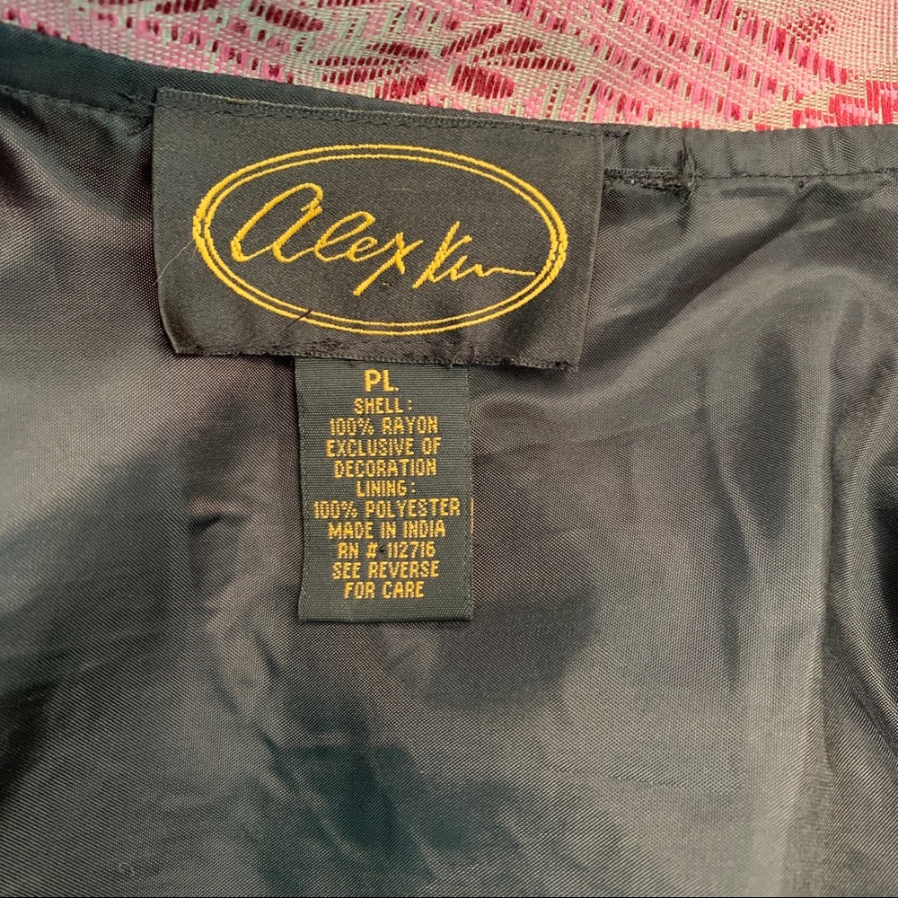 Alex Kim Vintage Patchwork Blazer. - image 5